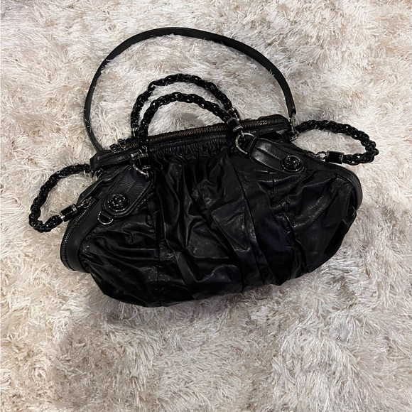 Authentic Black Gucci Galaxy Hobo Bag - Picture 2 of 10